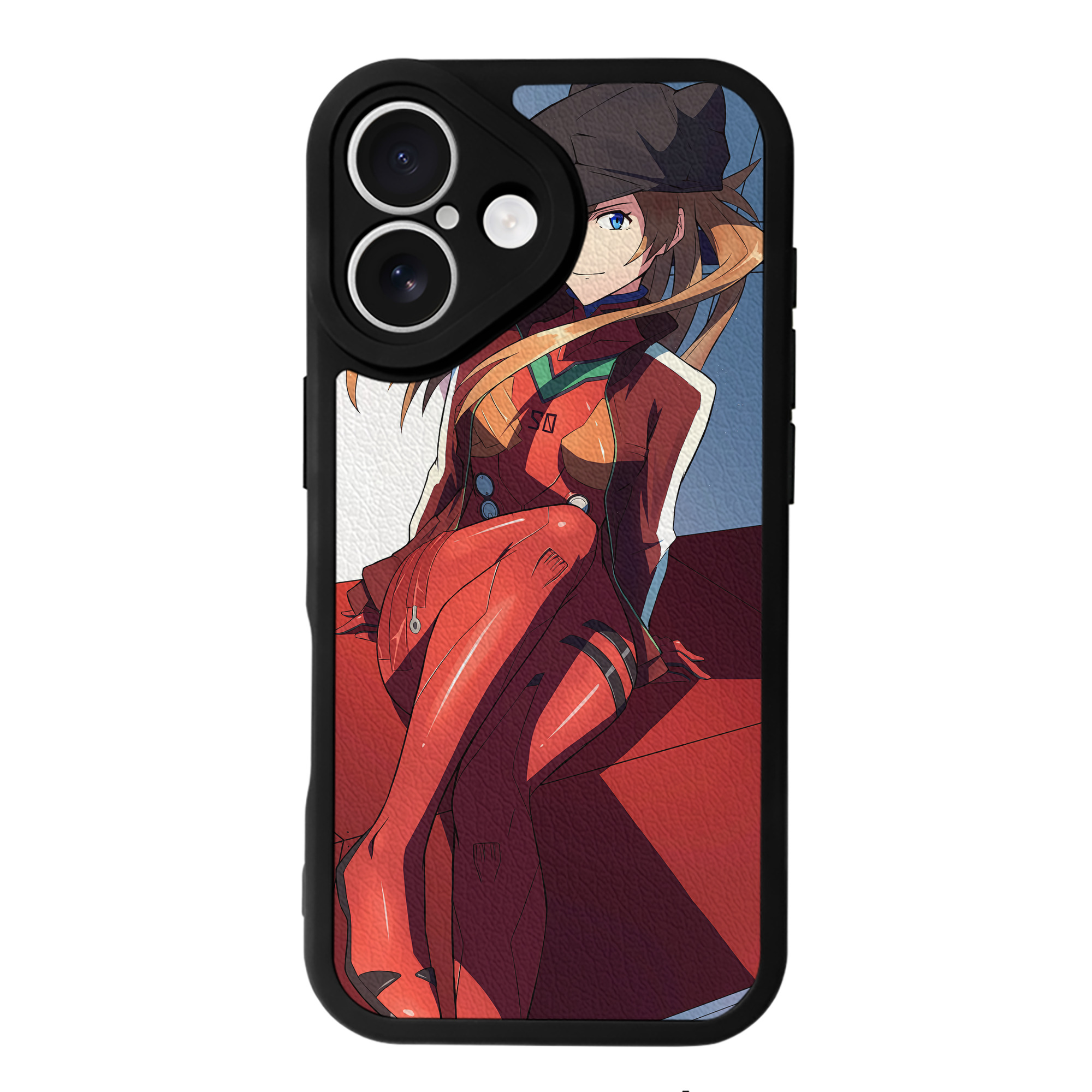 （画像用） EVA 新世紀エヴァンゲリオン 【iPhone 16シリーズ対応】シリコンスマホケース（レザー調） 材質：シリコン
